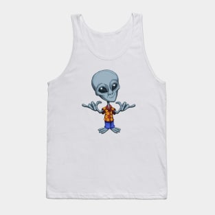 Aloha Alien Tank Top